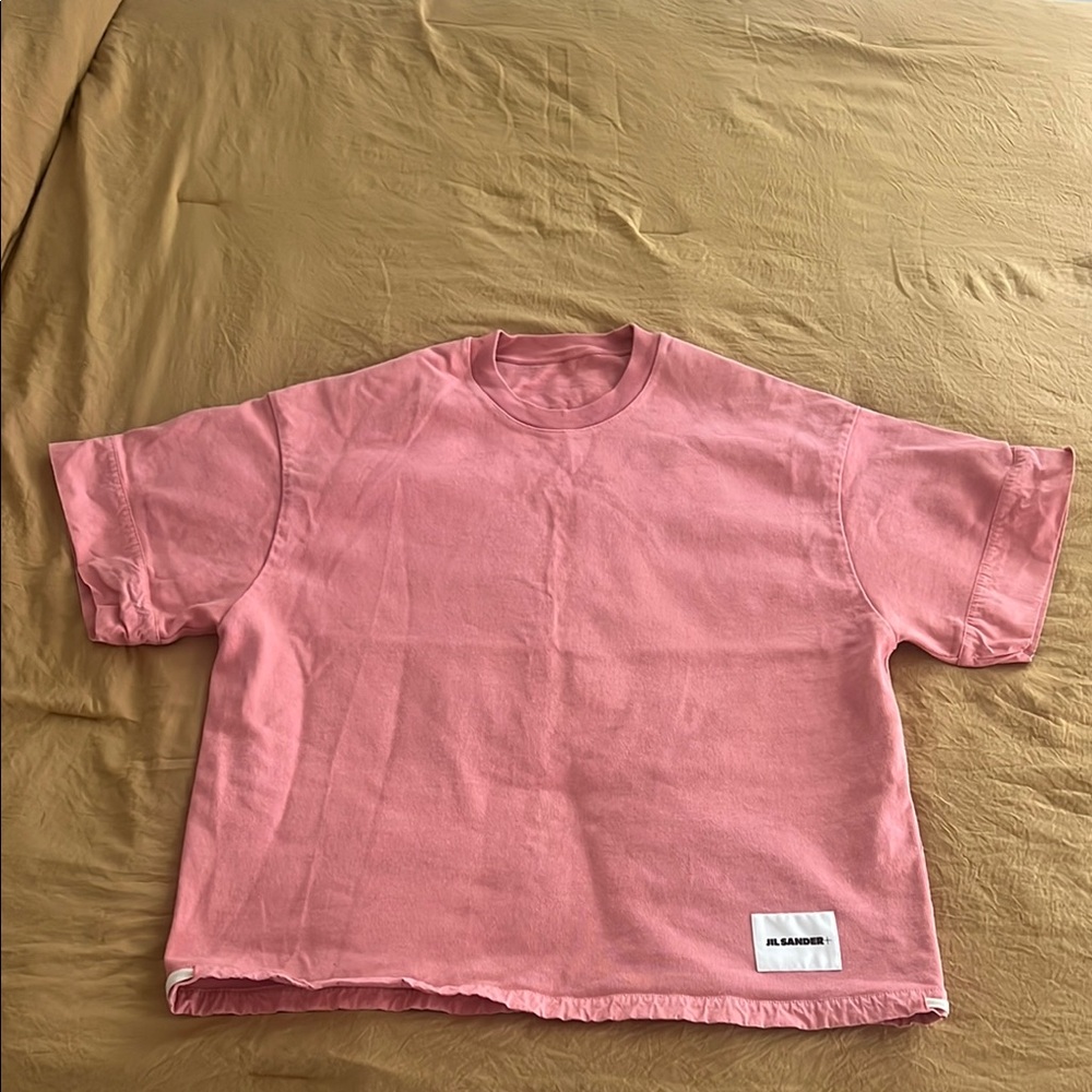 Jil Sander Pink Short Sleeve Tee
